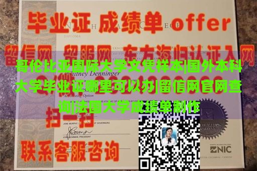 哥伦比亚国际大学文凭样本|国外本科大学毕业证哪里可以办|留信网官网查询|法国大学成绩单制作