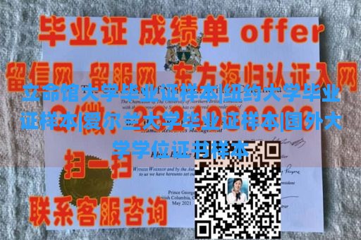 立命馆大学毕业证样本|纽约大学毕业证样本|爱尔兰大学毕业证样本|国外大学学位证书样本