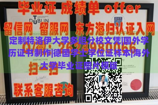 定制特洛伊大学多坦分校文凭|国外学历证书制作|德国学士学位证样本|海外大学毕业证图片模版